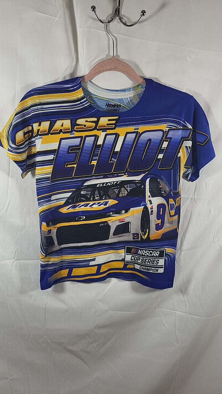 Chase Elliott NASCAR Cup Series Champion NAPA Sublimated All Over Print T-Shirt,